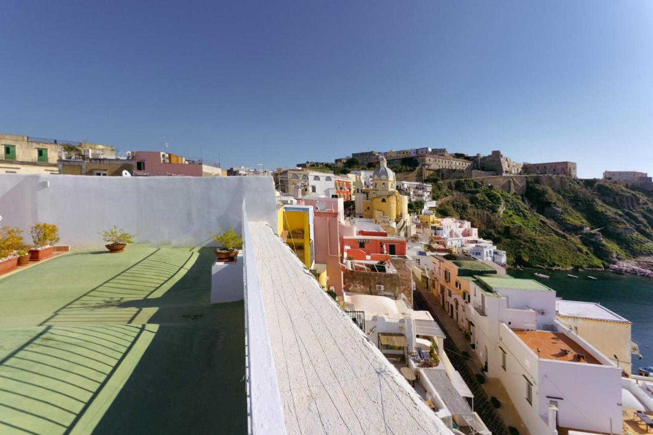 Ferienwohnung Torretta Corricella- Punta Pizzaco Procida Exterior foto