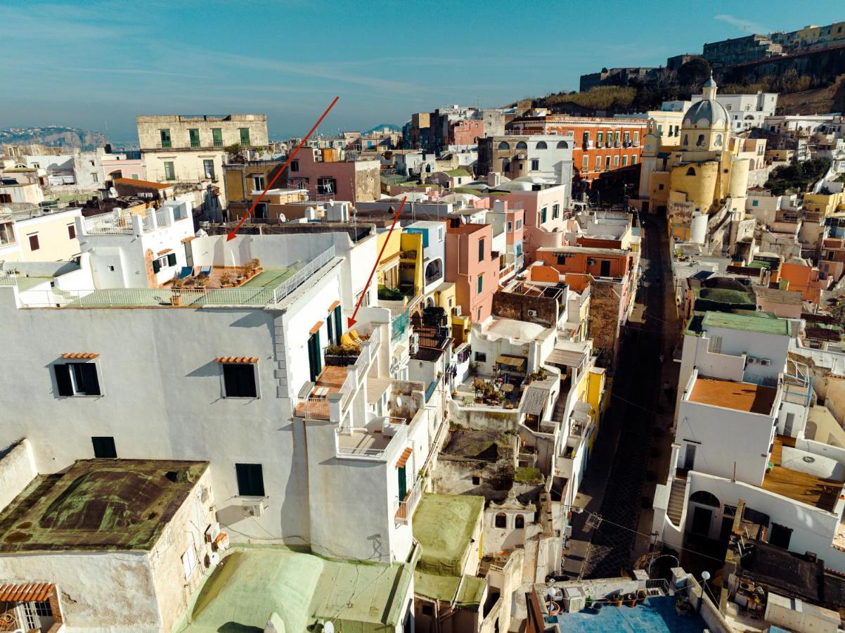 Ferienwohnung Torretta Corricella- Punta Pizzaco Procida Exterior foto